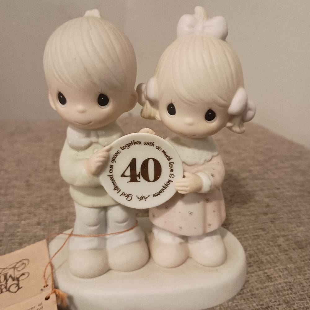 Precious moments 40-year anniversary collectible